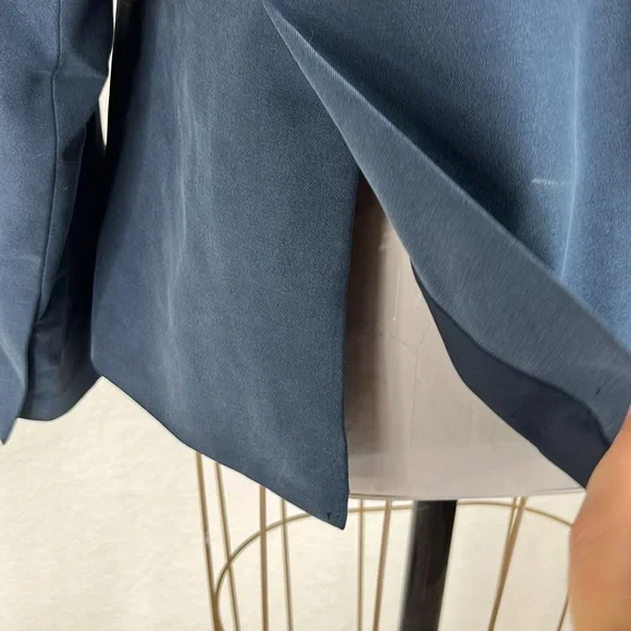 Theory Raen Silk Double Breasted MenswearBlazer